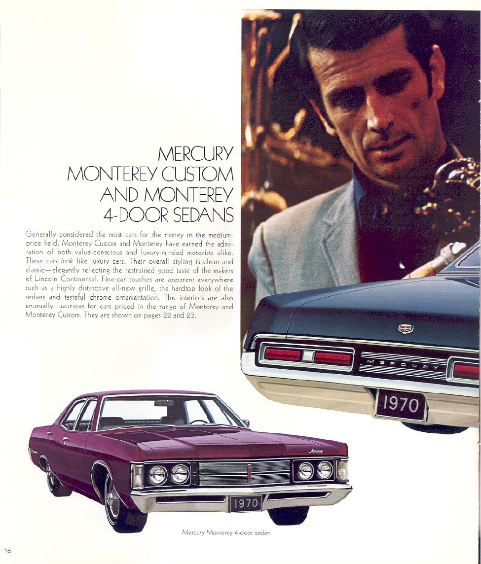 1970 Mercury Brochure Page 24